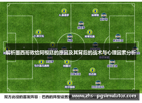 解析墨西哥败给阿根廷的原因及其背后的战术与心理因素分析